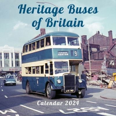 Cover for Graffeg · Heritage Buses of Britain Calendar 2024 (Calendar) (2023)