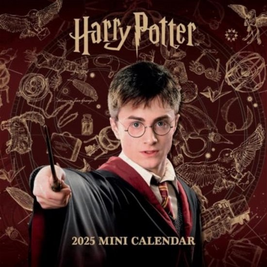Cover for Harry Potter Mini Calendar 2025 (Calendar) (2024)