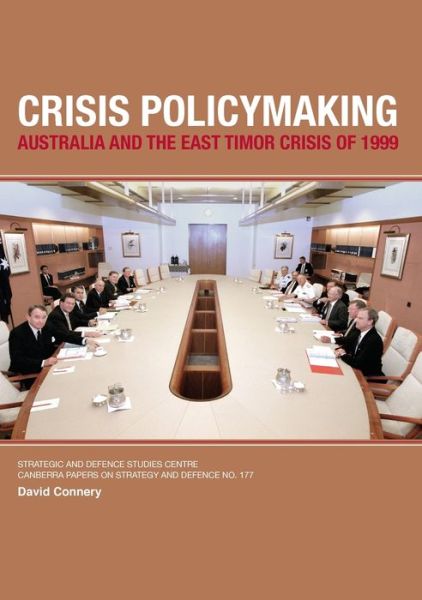 Cover for David Connery · Crisis policymaking (Book) (2010)