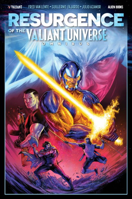 Cover for Fred Van Lente · Resurgence of the Valiant Universe Omnibus (Hardcover Book) (2025)