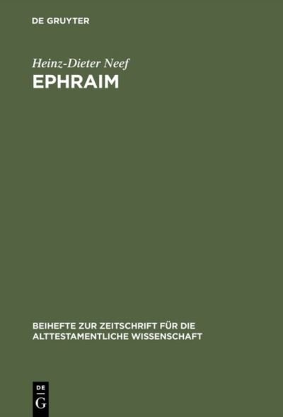 Cover for Neef · Ephraim (Bog) (1995)