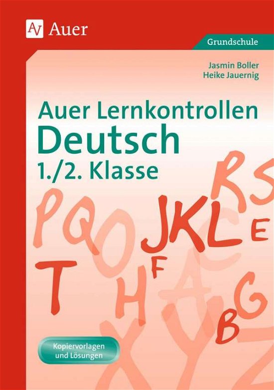 Cover for Jasmin Boller · Auer Lernkontrollen Deutsch 1./2. Klasse (Pamflet) (2015)