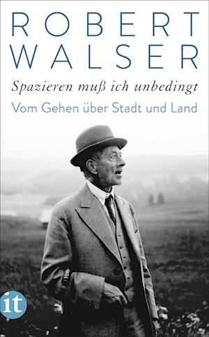 Cover for Robert Walser · »Spazieren muß ich unbedingt« (Bog) (2024)