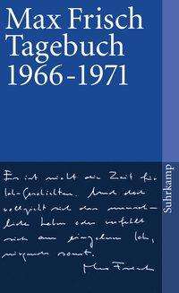 Tagebuch 1966 - 1971 - Max Frisch - Bøger - Suhrkamp Verlag - 9783518367568 - 10. august 1981