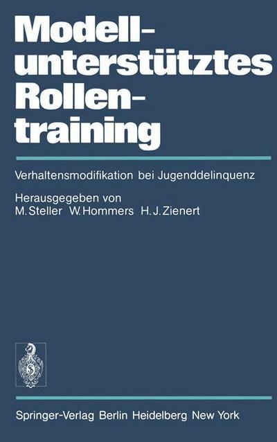 Cover for M Steller · Modellunterstutztes Rollentraining (MURT) (Taschenbuch) (1978)