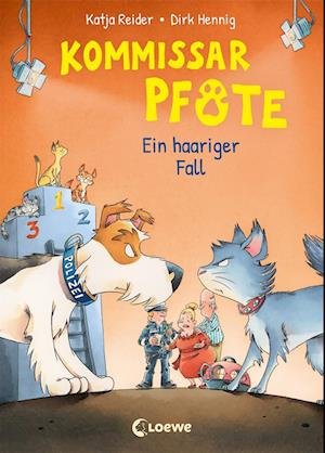 Cover for Katja Reider · Kommissar Pfote (Band 4) - Ein haariger Fall (Hardcover Book) (2022)