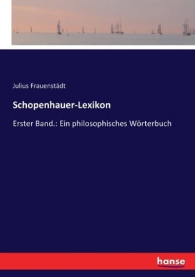 Cover for Frauenstädt · Schopenhauer-Lexikon (Book) (2020)