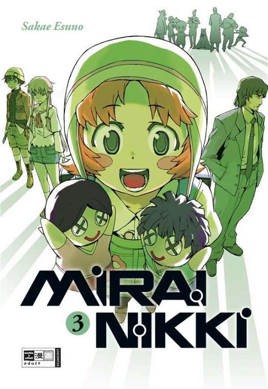 Cover for Esuno · Mirai Nikki.03 (Buch)