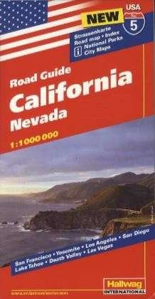 California Nevada - USA Road guides - Hallwag International - Bøger - Hallwag,Bern - 9783828307568 - 5. august 2019