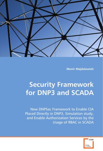 Cover for Munir Majdalawieh · Security Framework for Dnp3 and Scada: New Dnpsec Framework to Enable Cia Placed Directly Indnp3, Simulation Study, and Enable Authorizationservices by the Usage of Rbac in Scada (Paperback Book) (2008)