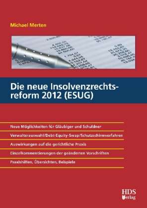 Cover for Merten · Neue Insolvenzrechtsreform 2012 (Book)