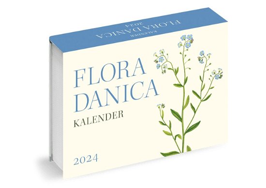 Flora Danica-kalender 2024 - Gyldendal - Böcker - Gyldendal - 9788702402568 - 6 september 2023