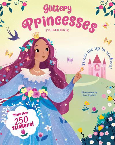 Glittery Princesses: Sticker Book - Glittery Sticker Book (Paperback Book) (2023)