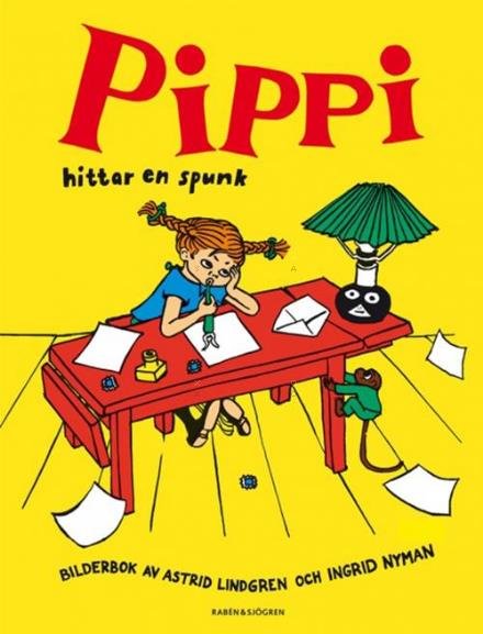 Cover for Astrid Lindgren · Pippi hittar en spunk (Landkarten) (2008)
