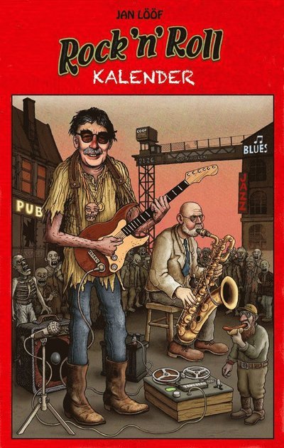 Jan Lööf Rock 'n' Roll-kalender 2021 - Jan Lööf - Outro - Kartago Förlag - 9789175153568 - 23 de janeiro de 2020