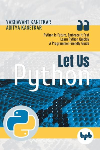 Cover for Yashavant Kanetkar · Let Us Python (Paperback Book) (2019)