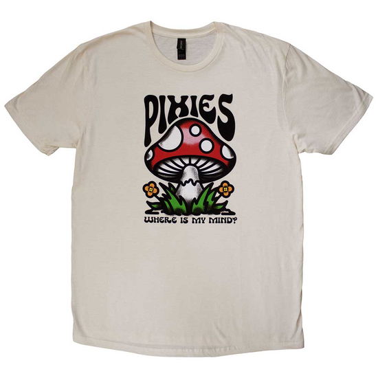 Cover for Pixies · Pixies Unisex T-Shirt: Mindshroom (Natural) (T-shirt)