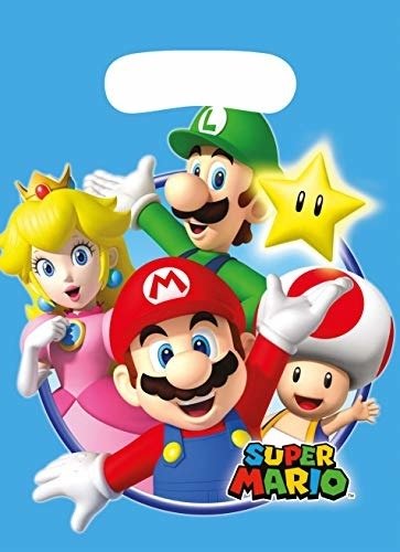 Cover for Super Mario Uitdeelzakjes 8st. (Toys)