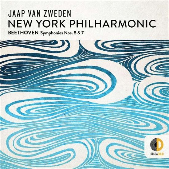 Cover for Zweden,jaap Van / New York Philharmonic · Beethoven: Symphonies Nos 5 &amp; 7 (CD) (2018)
