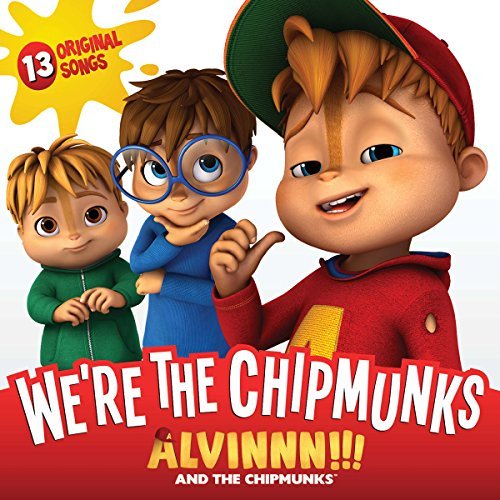 Cover for Alvinnn!! &amp; the Chipmunks: We're the Chipmunks · OST (CD) (2015)