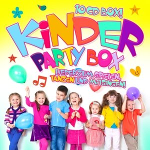 Cover for Kinder Party Box / Various (CD) [Box set] (2014)