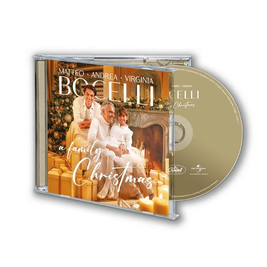Cover for Andrea Bocelli, Matteo Bocelli, Virginia Bocelli · A Family Christmas (CD) (2022)