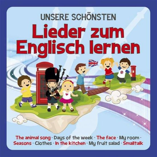 Cover for Familie Sonntag · Unsere Schönsten Lieder Zum Englisch Lernen (CD) (2015)