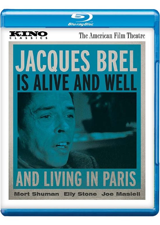 Cover for Jacques Brel is Alive &amp; Well &amp; Living Paris (Blu-ray) (2018)
