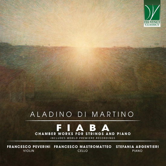Cover for Francesco Peverini &amp; Francesco Mastromatteo · Aladino Di Martino: Fiaba, Chamber Works For Strings And Piano (CD) (2024)