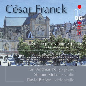 Cover for Kolly, Karl-Andreas / Riniker, Simone / Riniker, David · Sonate für Violine und Klavier / 3 Choräle für Orgel MDG Klassisk (SACD) (2014)