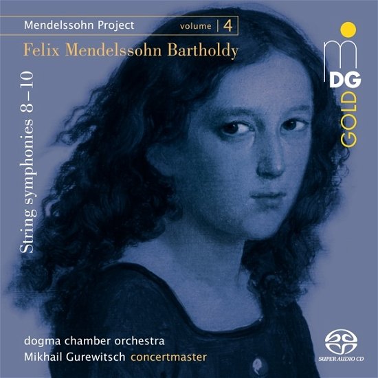 Cover for Dogma Chamber Orchestra / Mikhail Gurewitsch · Mendelssohn Project Vol. 4: String Symphonies No. 8, 9 (CD) (2023)