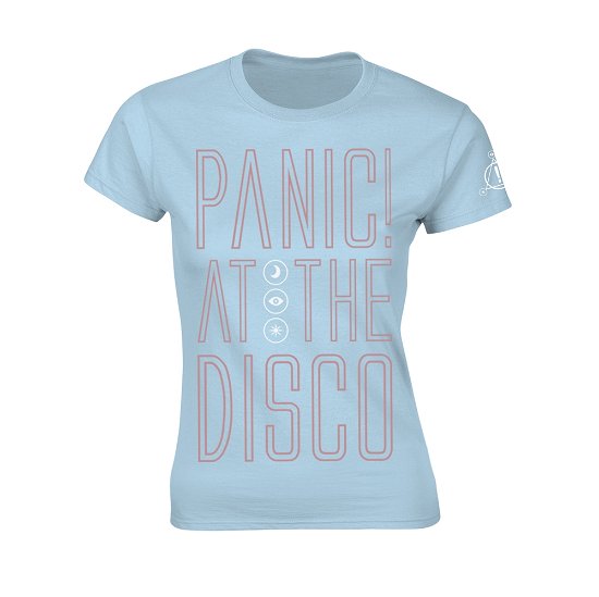 Cover for Panic! at the Disco · Outline Name (T-shirt) [Blue edition] (2018)