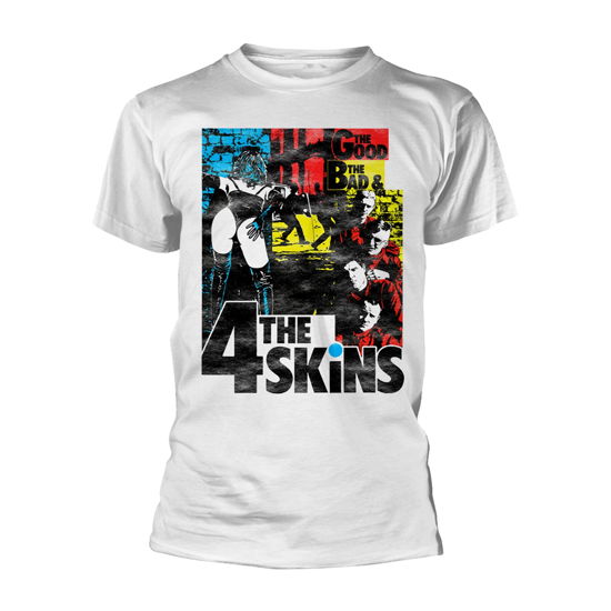 4 Skins · The Good the Bad & the 4 Skins (T-shirt) [size S] [White edition] (2019)