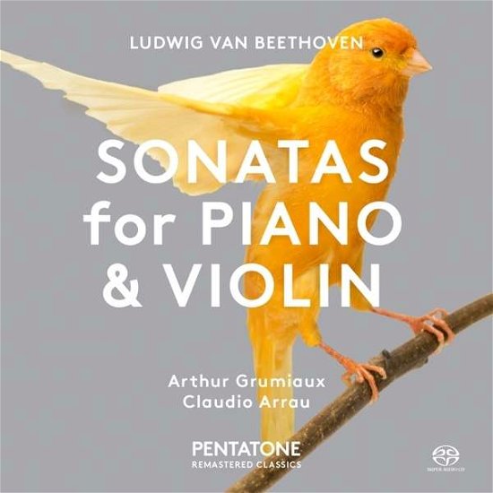 Cover for Claudio Arrau &amp; Arthur Grumiaux · Beethoven: Sonatas For Piano And Violin Nos. 1 &amp; 5 (CD) (2016)