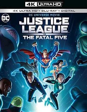 Cover for Justice League vs Fatal Five (4K Ultra HD) (2019)