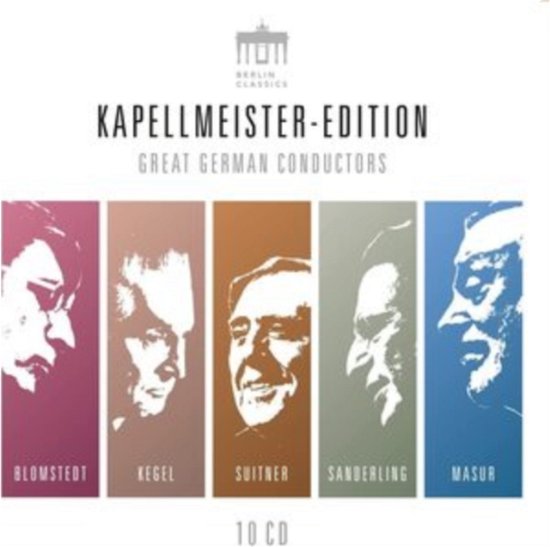 Cover for Blomstedt / Kegel / Suitner / Sanderling / Masur · Kapellmeister Edition (CD) (2022)