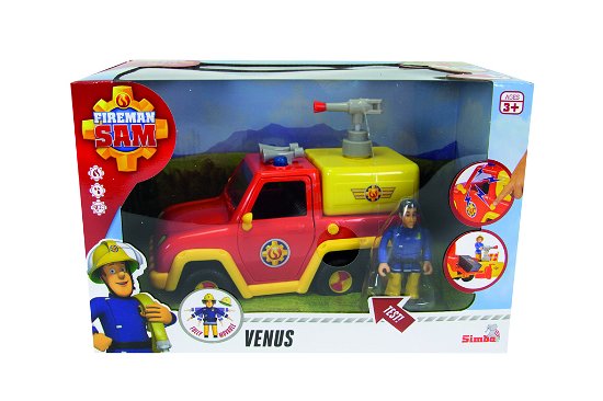Brandmand Sam Redningskøretøj Venus 19cm m/lyd - Simba - Merchandise - Simba Toys - 4006592976569 - March 1, 2017