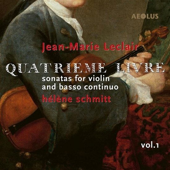 Cover for Helene Schmitt · Leclair: Quatrieme Livre, Vol. 1 (CD) (2023)