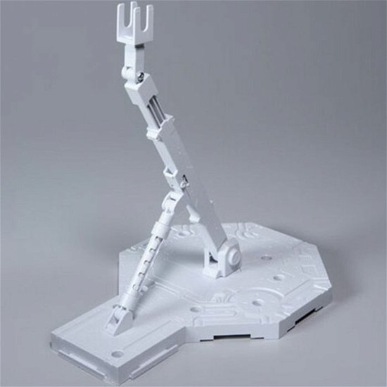 White Action Base1 Display Stand 1/100 (Box/10) - Bandai Hobby - Merchandise -  - 4573102592569 - March 1, 2007