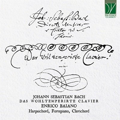 J.s.bach: Das Wohltemperirte Clavier - Enrico Baiano - Music - TOKYO M-PLUS CO. - 4947182117569 - March 30, 2023