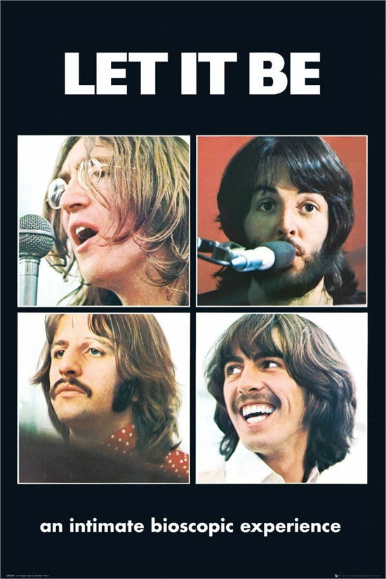 Cover for Großes Poster · THE BEATLES - Poster Let it Be (91.5x61) (Leksaker) (2019)