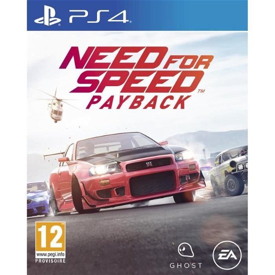 Cover for Playstation 4 · Need for Speed Payback (PS4) (2019)