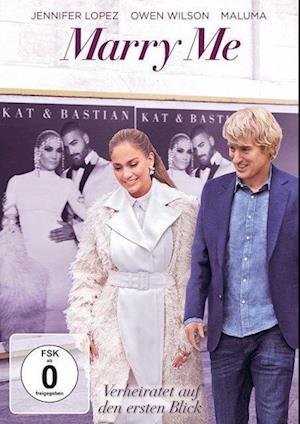 Marry Me-verheiratet Auf den Ersten Blick - Jennifer Lopez,owen Wilson,john Bradley - Film -  - 5053083228569 - 27. april 2022