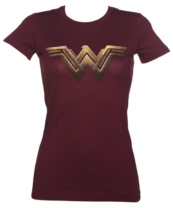 Dc Comics: Batman Vs Superman: Wonder Woman Logo (T-Shirt Donna Tg. L) - Batman vs Superman - Andet -  - 5054015192569 - 