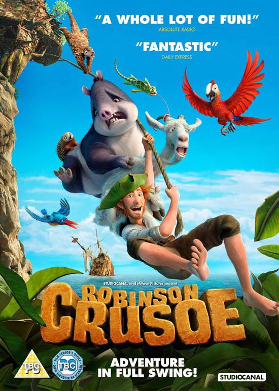 Robinson Crusoe - Robinson Crusoe - Films - Studio Canal (Optimum) - 5055201831569 - 26 septembre 2016