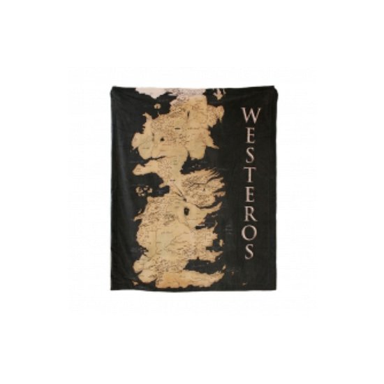 Game Of Thrones: Westeros Map Throw - Merchandising - Marchandise - HBO - 5055453461569 - 7 février 2019