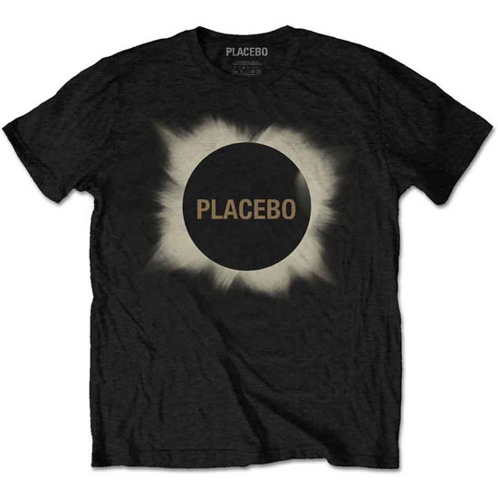 Placebo Unisex T-Shirt: Eclipse - Placebo - Koopwaar -  - 5056368601569 - 