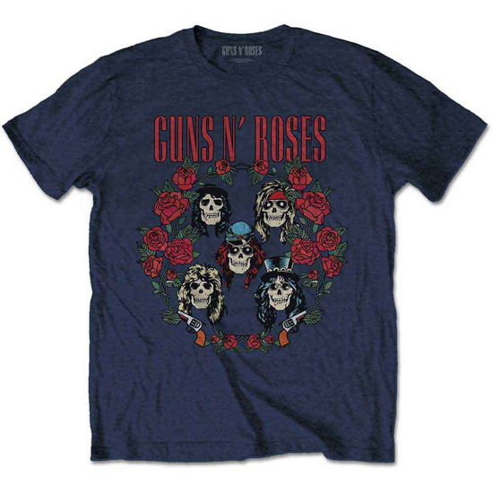 Guns N' Roses Unisex T-Shirt: Skulls Wreath - Guns N Roses - Koopwaar -  - 5056561015569 - 