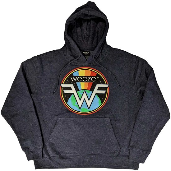 Weezer Unisex Pullover Hoodie: Symbol Logo - Weezer - Merchandise -  - 5056561060569 - 