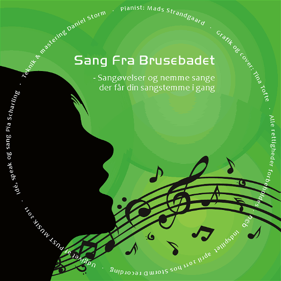 Cover for Pia Scharling · Sang fra Brusebadet (CD) (2011)
